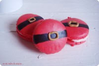Macarrons Santa Claus